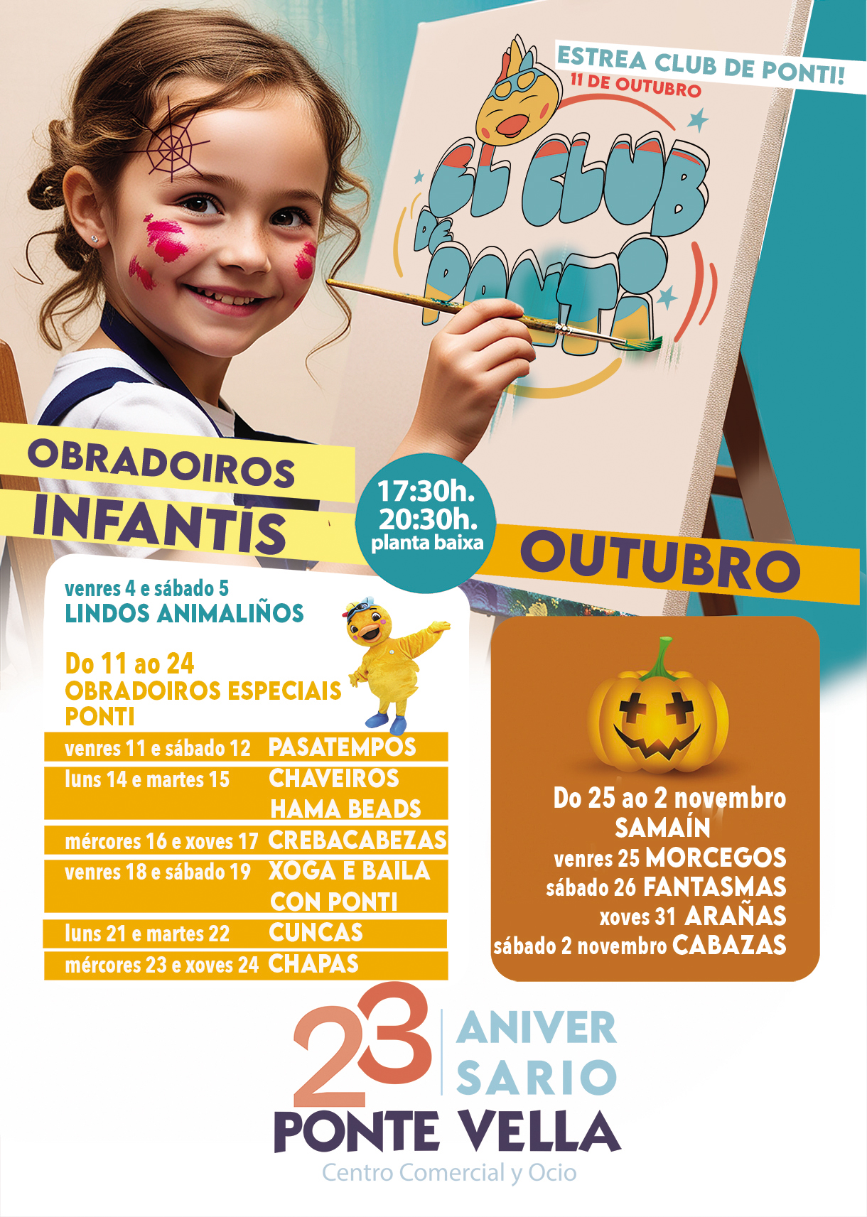 Talleres infantiles de octubre