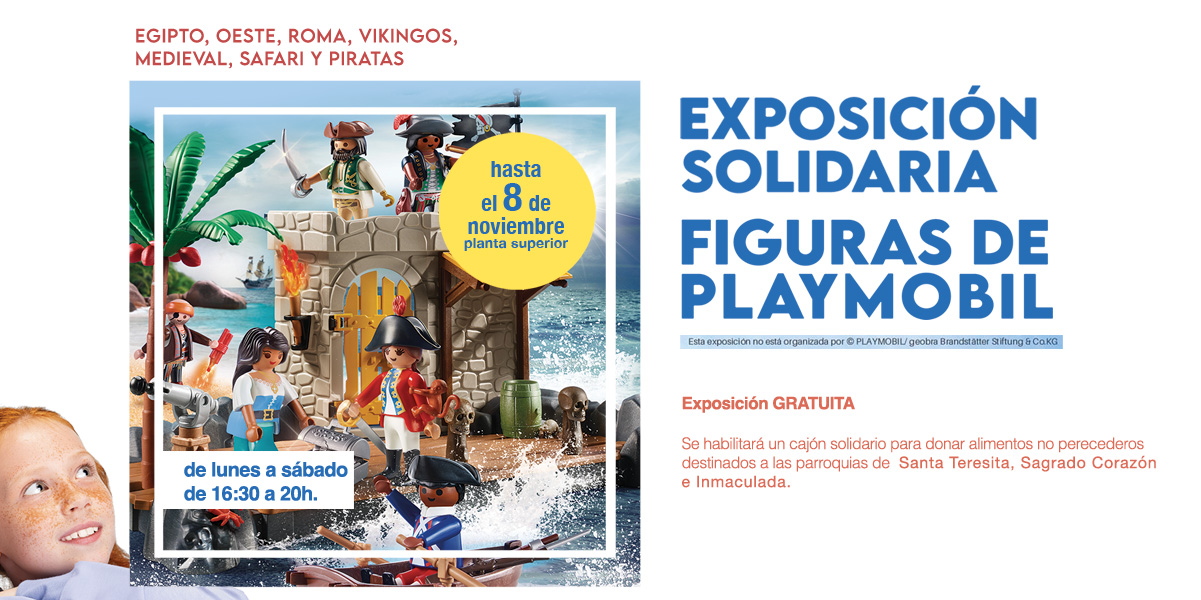 Exposición Solidaria Playmobil