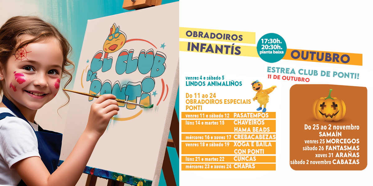 Talleres infantiles de octubre