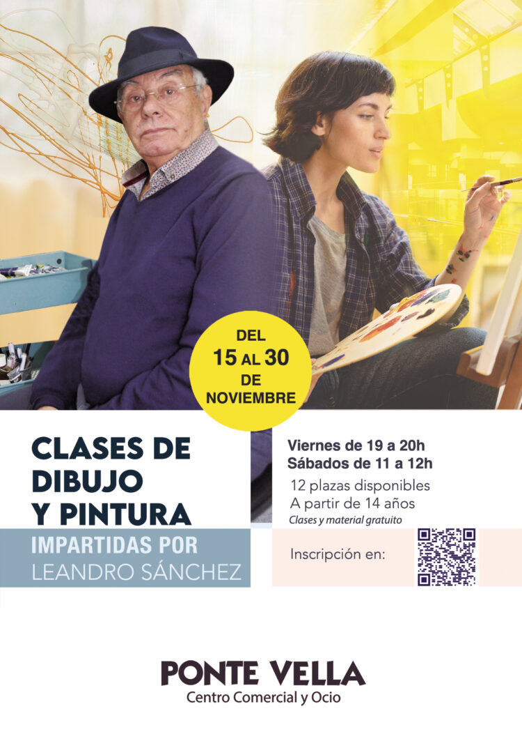 Clases de dibujo y pintura con Leandro Sánchez