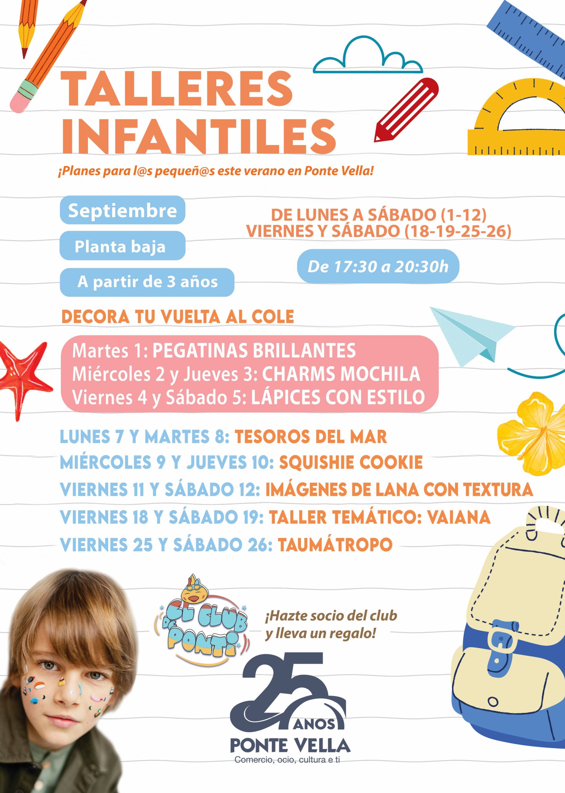 Talleres Infantiles Club de Ponti